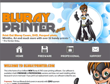 Tablet Screenshot of blurayprinter.com